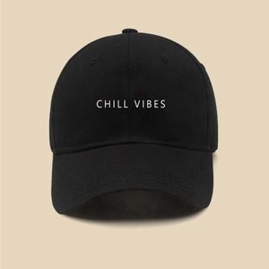 Black “chill vibes” hat